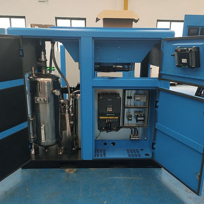 A água livre do compressor de ar do parafuso do óleo normal da pressão lubrificou
